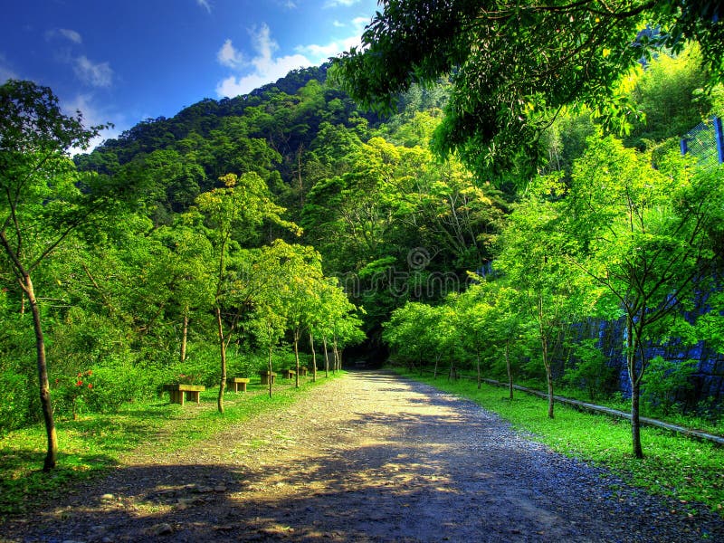 运输路线山 免版税库存照片 运输路线山 免版税库存照片