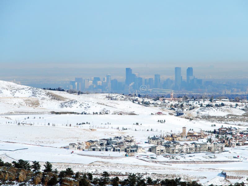 New housing development on the front range of the Rockies just outside Denver Colorado. New housing development on the front range of the Rockies just outside Denver Colorado