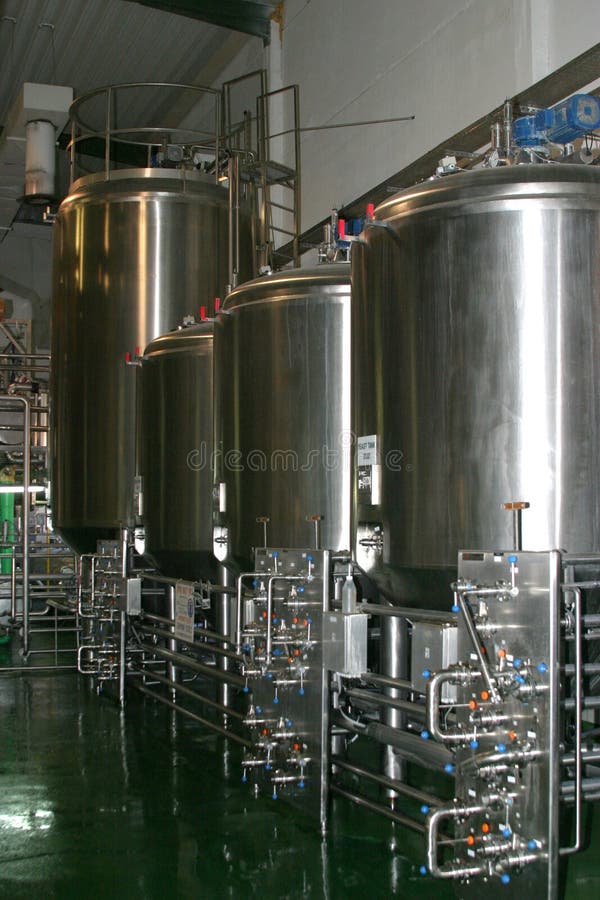 Beer factory. Technological process of manufacturing of beer. Beer factory. Technological process of manufacturing of beer