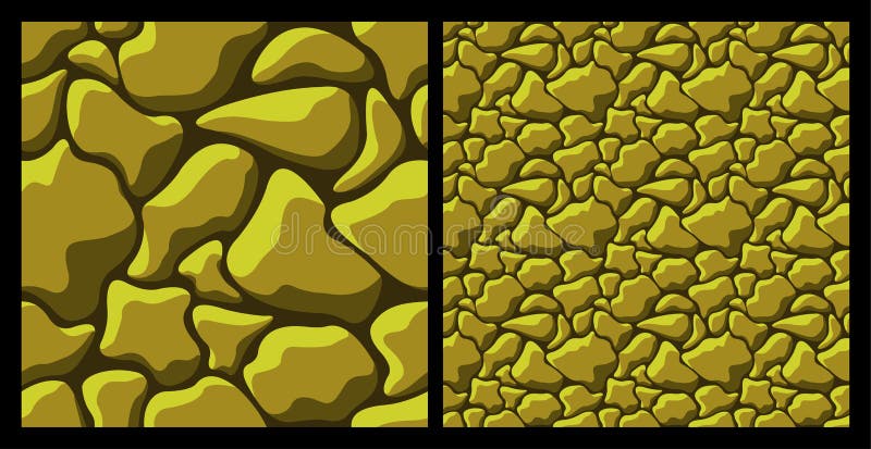 金黄概略的石样式