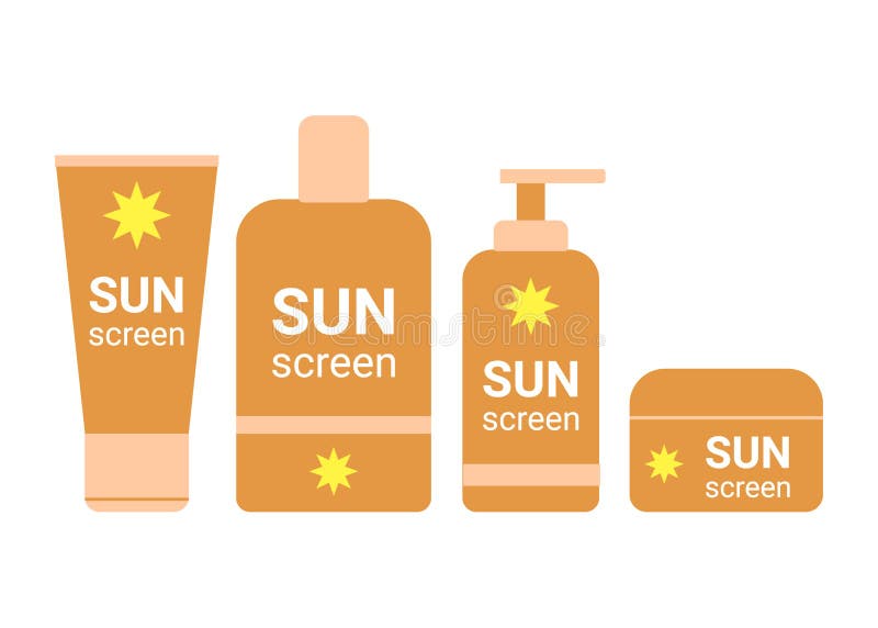 Sunscreen bottle. Sunblock moisturizer lotion cream. Suncream protection cosmetic tube uv, solar care product mockup. Vector. Sunscreen bottle. Sunblock moisturizer lotion cream. Suncream protection cosmetic tube uv, solar care product mockup. Vector