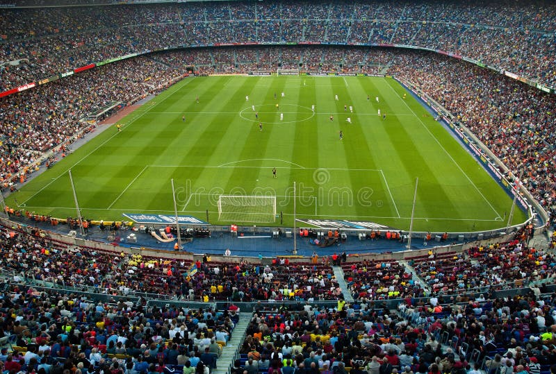 阵营Nou Stadiu 免版税图库摄影 阵营Nou Stadiu 免版税图库摄影