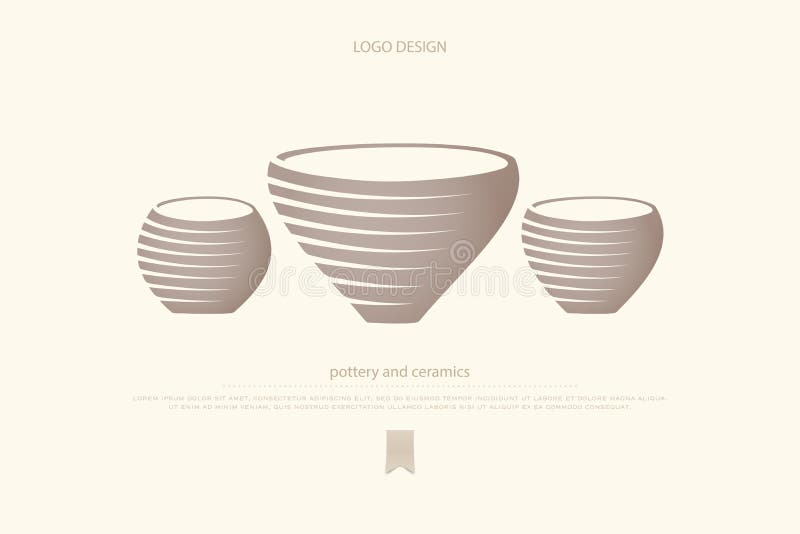 Pot or clay vase icons. pottery and ceramics vector logo design. handiwork shop brand symbol. traditional handmade pots, classic art objects. archeology museum logotype. Pot or clay vase icons. pottery and ceramics vector logo design. handiwork shop brand symbol. traditional handmade pots, classic art objects. archeology museum logotype