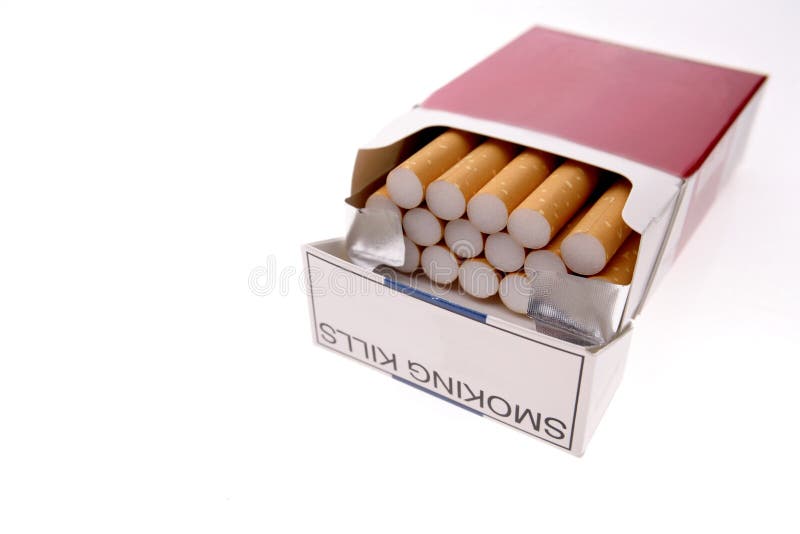 香烟一包 库存照片