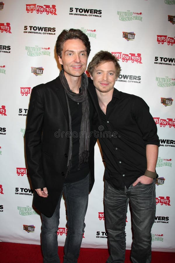 LOS ANGELES - NOV 22: Richard Marx, son at the 2011 Hollywood Christmas Parade Concert at Universal Citywalk on November 22, 2011 in Los Angeles, CA. LOS ANGELES - NOV 22: Richard Marx, son at the 2011 Hollywood Christmas Parade Concert at Universal Citywalk on November 22, 2011 in Los Angeles, CA