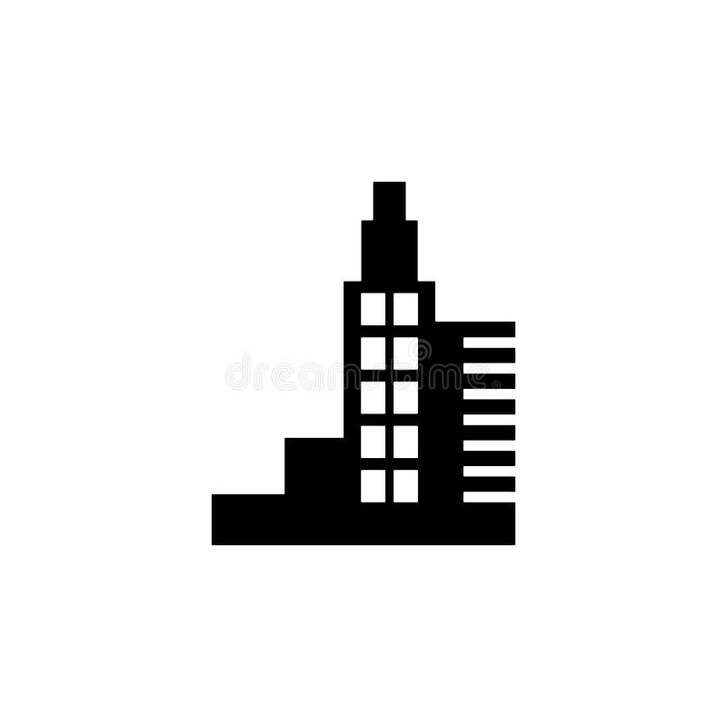 高层建筑物象 大厦象的元素流动概念和网apps的 可以使用详细的高层建筑物象 皇族释放例证 高层建筑物象 大厦象的元素流动概念和网apps的 可以使用详细的高层建筑物象 皇族释放例证