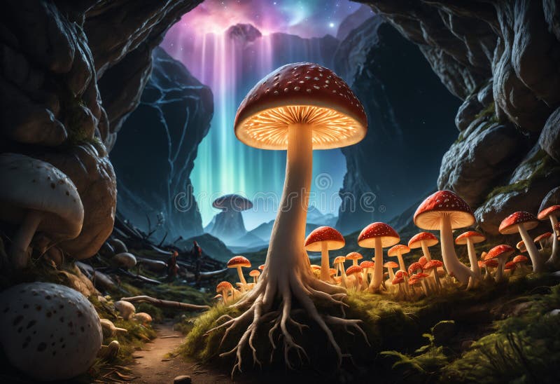 魔幻魔幻仙境. 生殖 向量例证