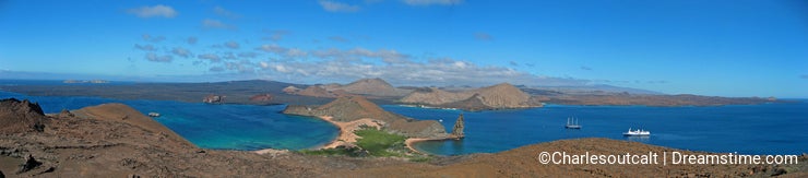 Panorama of Galapagos