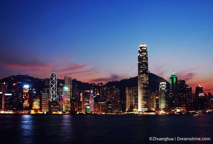 Nightscenes of Hong Kong