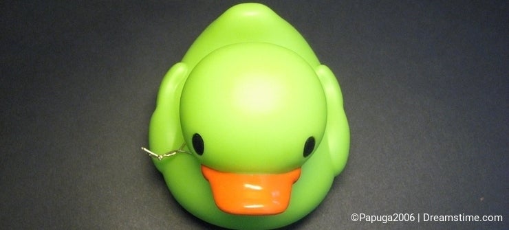 Green gum duck 22
