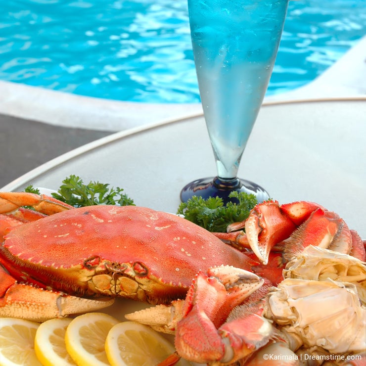 Crab by Pool