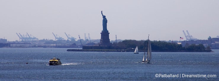 Statue of Liberty from Brooklyn