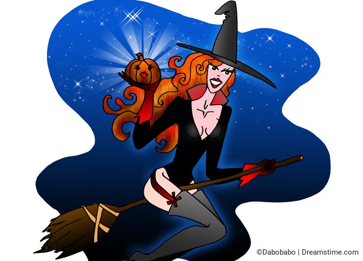 Halloween witch