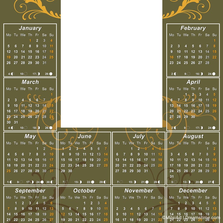Amazon.com : Caviotess Wooden Desktop Calendars, Desk