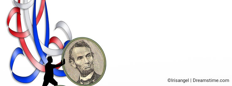 Presidents Day Border graphic