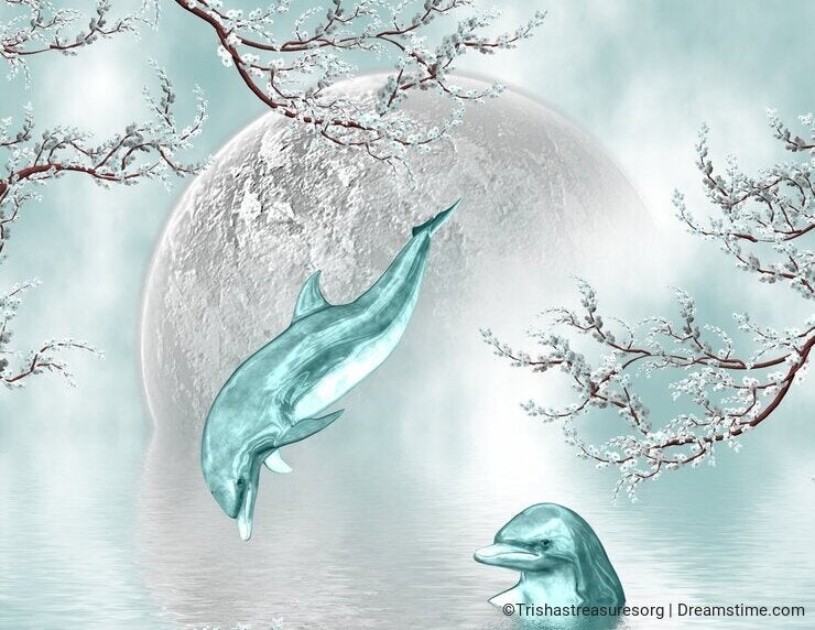 Aqua Dolphin Dreams
