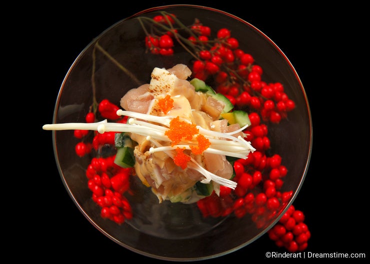 Japanese Sea food Tartare