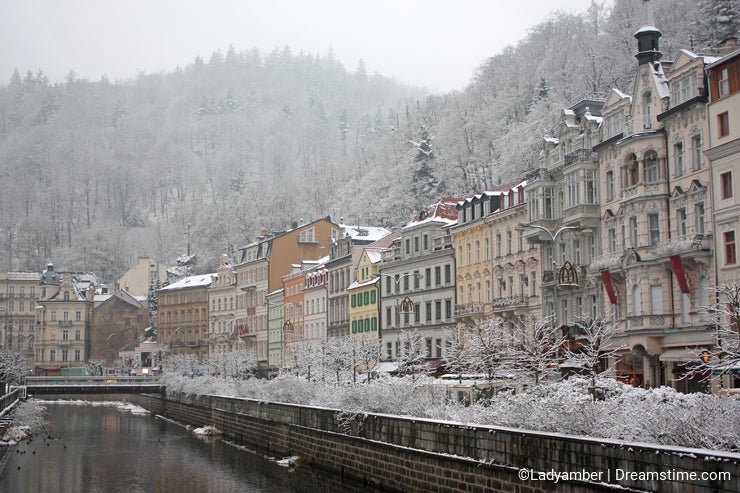 Winter in Karlovy Vary