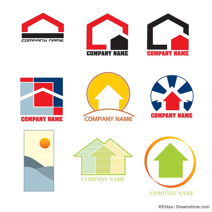 Real estate logos