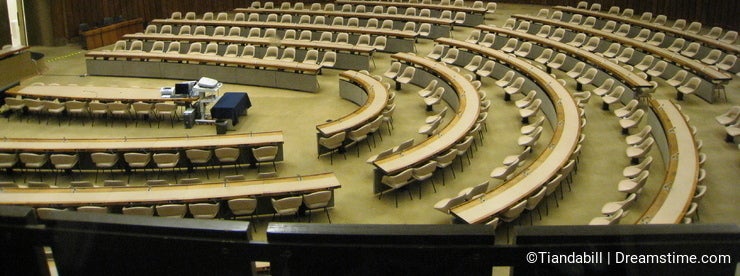 Meeting Room of UN