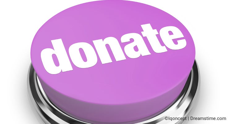 Donate - Purple Button