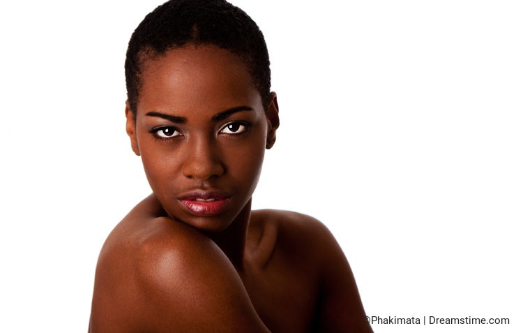 African beauty face
