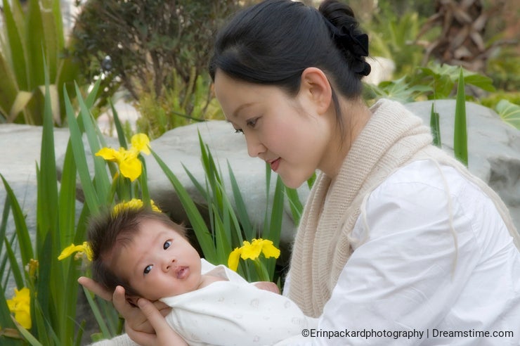 Holding Baby Close