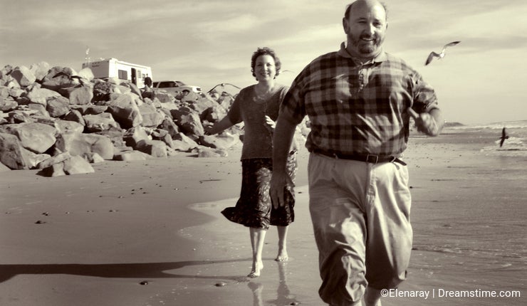 Running On the Beach Together