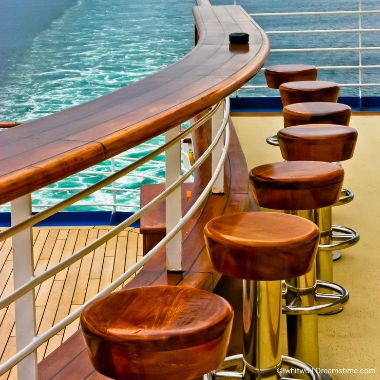 Cruise Ship Bar & Wake