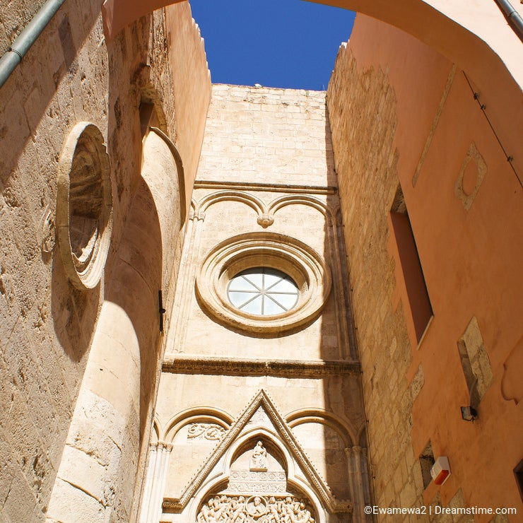 Cagliari old architecture