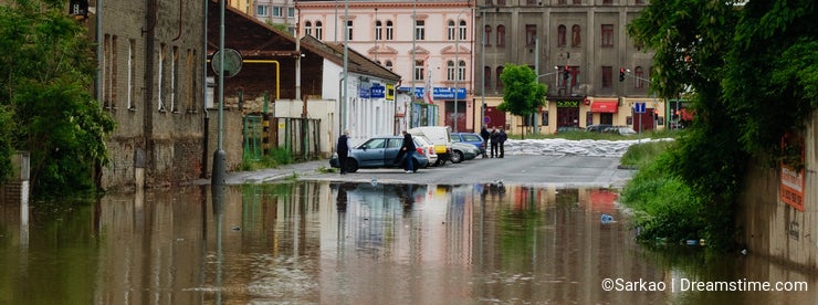 Floods in Prague, 3th june 2013