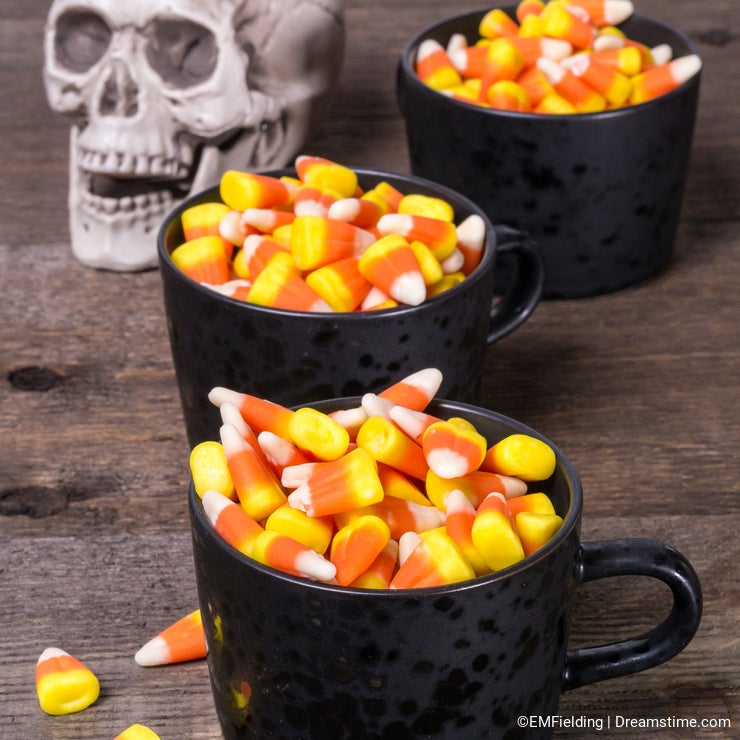 Halloween Candy Corn Buffet