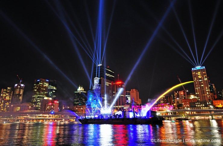 The Brisbane City Festival of Lights September 12