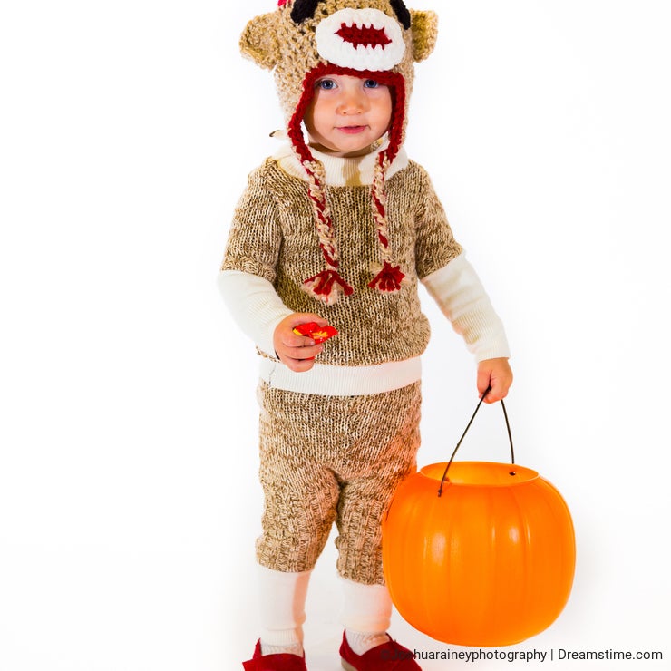 Sock Monkey Halloween Costume