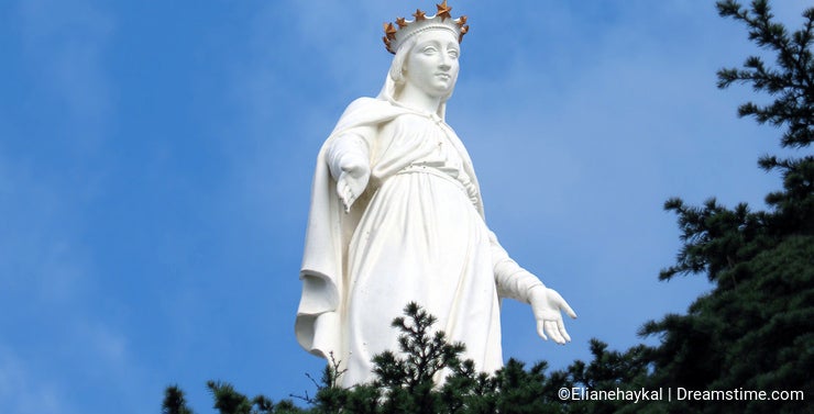 Lady of Lebanon, Harissa