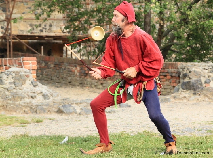 Czech famous juggler Zdenek Vlcek