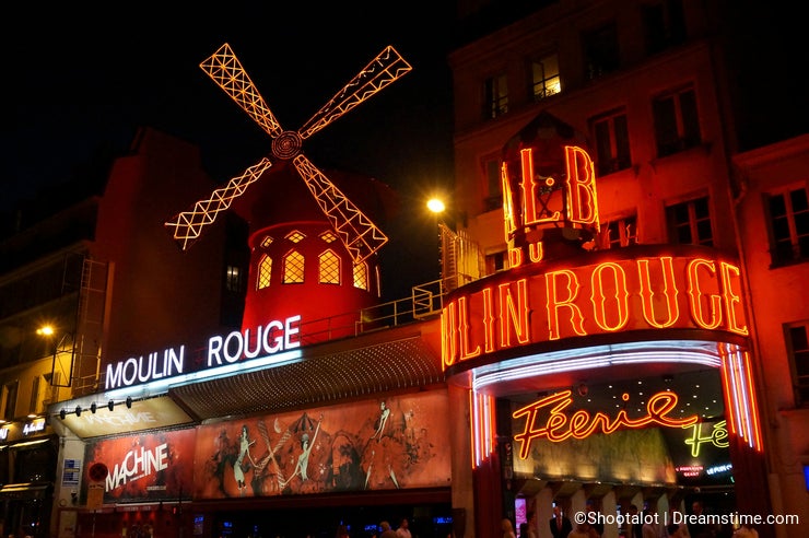 Moulin Rouge in Paris