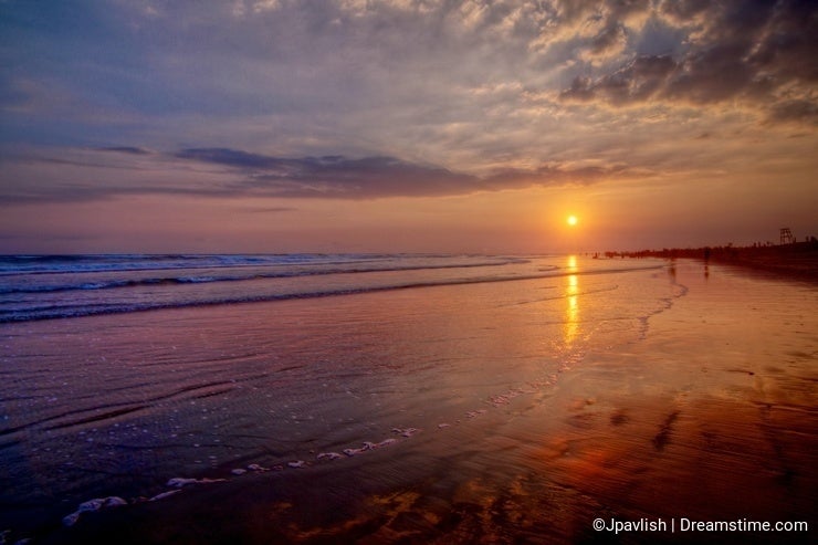 Sunset Beach Indonesia