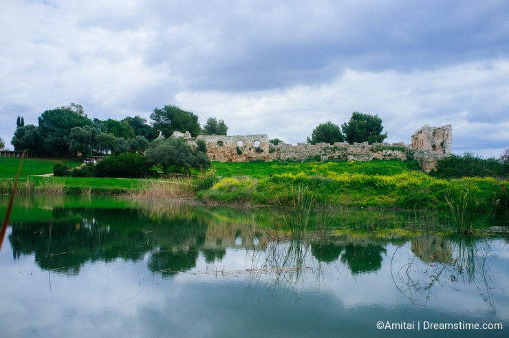 Holy Land Series -Afek National Park panorama#2