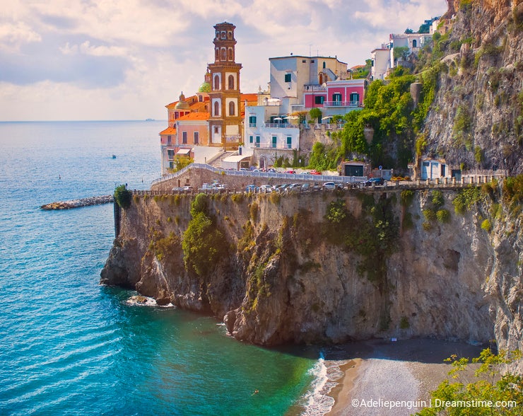 Cliffside Village, Amalfi Coast, Italy