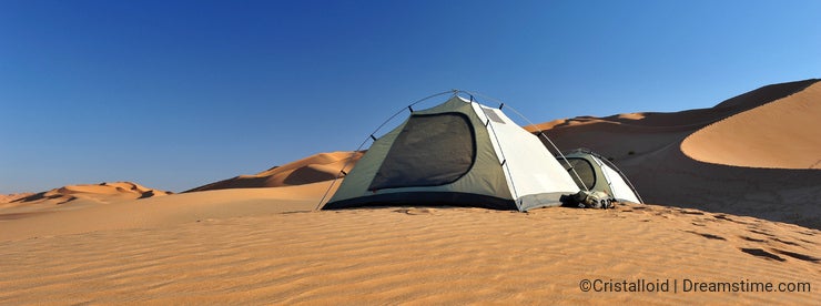 Tent in Rub al Khali