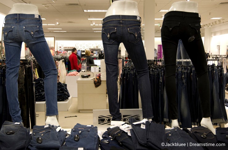 Women jean fashion store