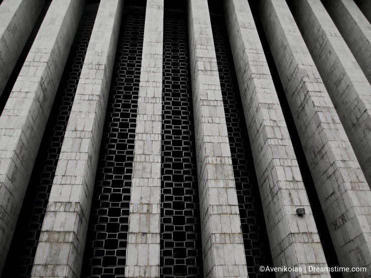 Detail of the Istiqlal mosque