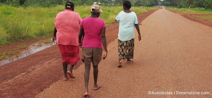 Aboriginal Women from Tiwi, Australia