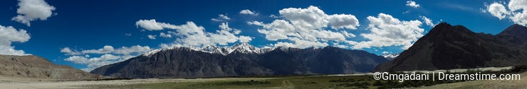 Mountain range Panorama
