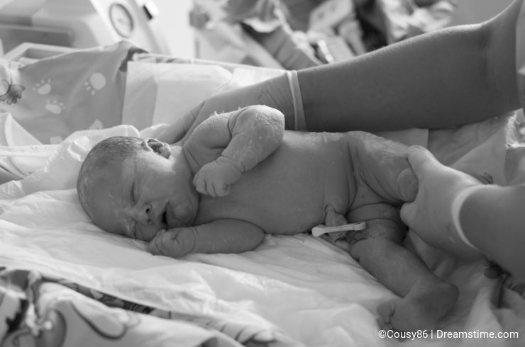 Newborn baby hospital