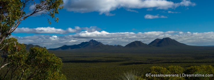 View of mountains, Sterling Ranges Australia