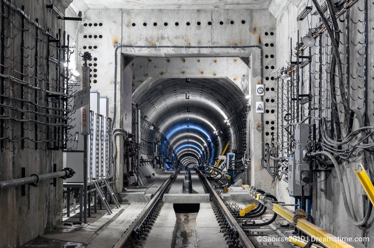 Construction of the subway