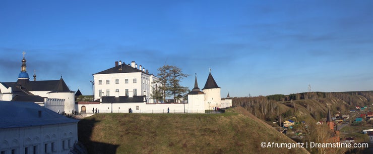 View on Tobolsk kremlin