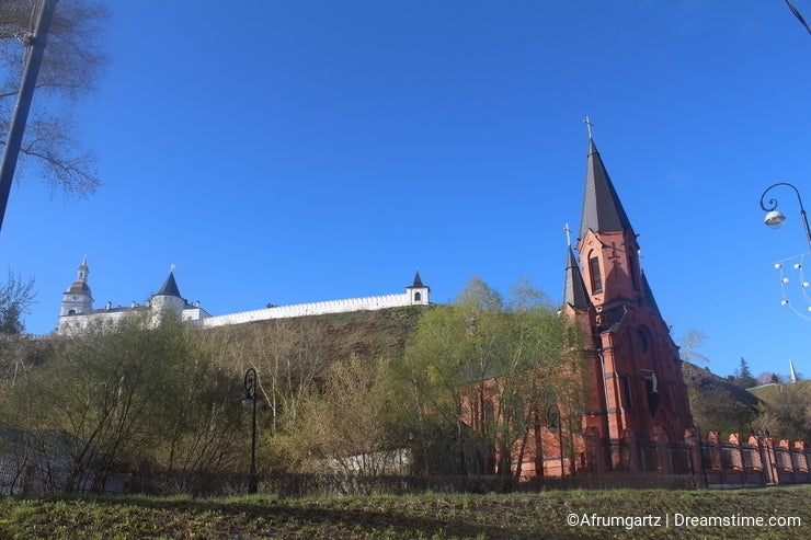 View on Tobolsk kremlin